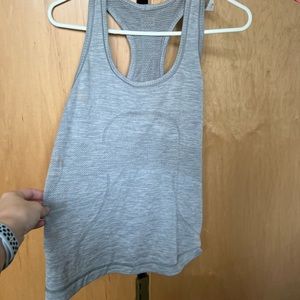 Grey lululemon tan top